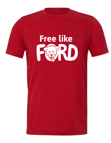 Free Like Ford Canvas T-Shirt