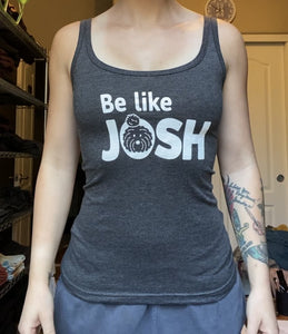 Heather Charcoal Fitted Tank